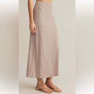Z Supply Delavine Textured Midi Skirt